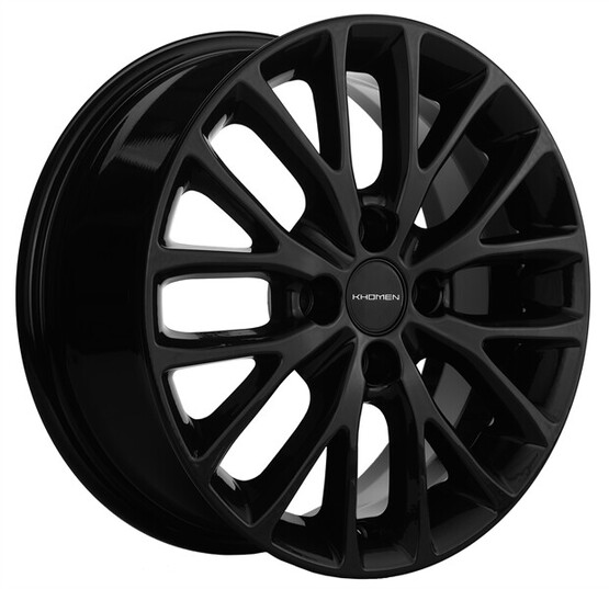 Диск Khomen 1506 15x6 4x100 ET37 DIA60.10 BLACK