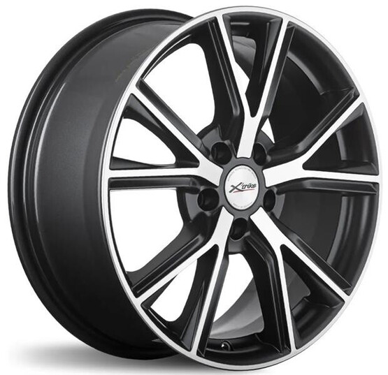 Диск X'trike X-122 18x7.50 5x112 ET38 DIA57.10 BKM/FP