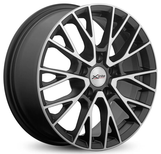 Диск X'trike X-135 16x6.50 5x108 ET37 DIA67.10 BKM/FP