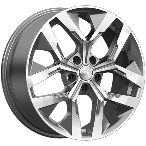 Диск Скад Ламберт 18x7.50 5x114.30 ET35 DIA60.10 АЛМАЗ ГРАФИТ
