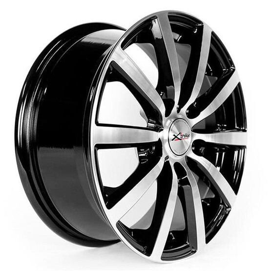 Диск X'trike X-115 15x6 5x100 ET38 DIA57.10 BK/FP