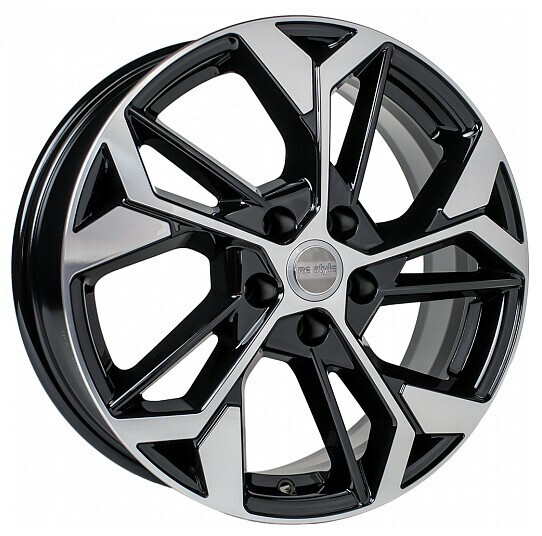 Диск K&K Кс1062 17x6.50 5x114.30 ET40 DIA64.10 АЛМАЗ ЧЕРНЫЙ