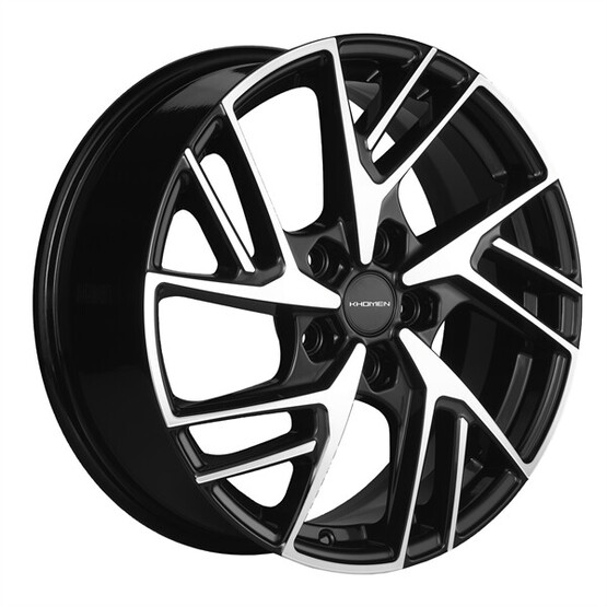 Диск Khomen 1722 17x6.50 5x108 ET33 DIA60.10 BLACK-FP