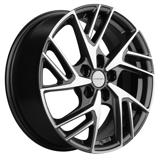 Диск Khomen 1722 17x6.50 5x114.30 ET45 DIA67.10 GRAY-FP