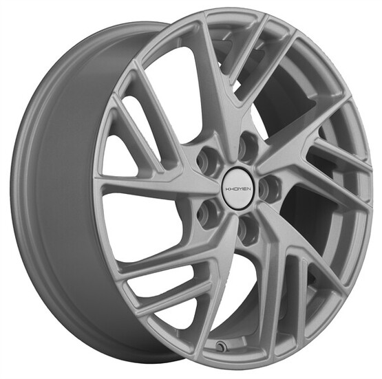 Диск Khomen 1722 17x6.50 5x108 ET33 DIA60.10 F-SILVER