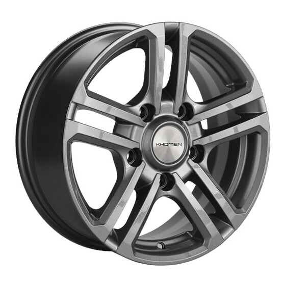 Диск Khomen 1602 16x6.50 5x139.70 ET35 DIA98 GRAY