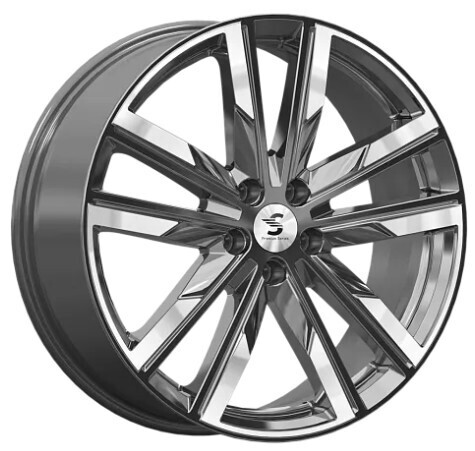Диск Premium Series Кр014 20x8 5x108 ET46 DIA63.30 DIAMOND GLOSS GRAPHITE
