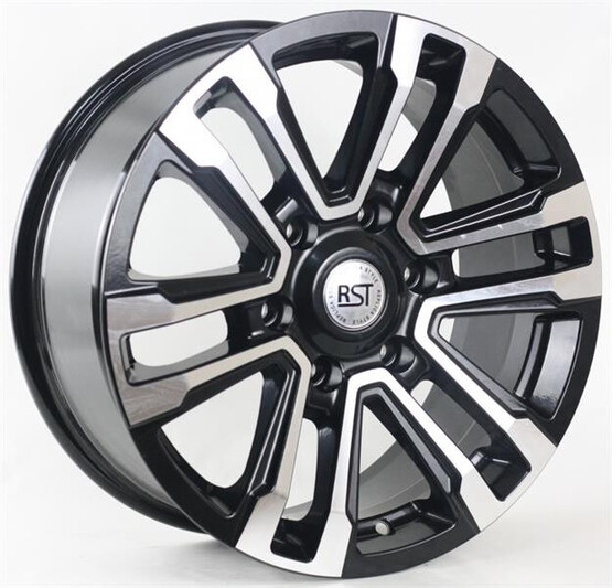 Диск X'trikerst R107 17x7.50 6x139.70 ET25 DIA106.10 BK/FP