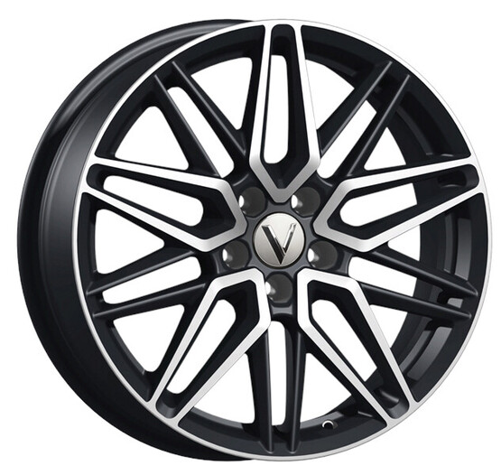 Диск Вектор B233 18x7 5x108 ET33 DIA60.10 АЛМАЗ ЧЕРНЫЙ