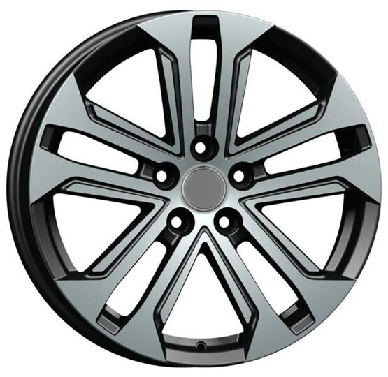 Диск Вектор R244 18x7 5x114.30 ET45 DIA60.10 АЛМАЗ ЧЕРНЫЙ