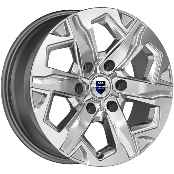 Диск K&K Тейт 17x7.50 6x139.70 ET45 DIA93.10 ДАРК ПЛАТИНУМ