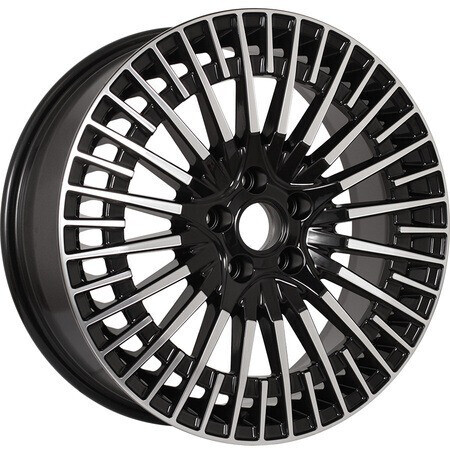 Диск Kdw Kd1820 18x7 5x108 ET33 DIA60.10 BLACK_FRONT_POLISHED