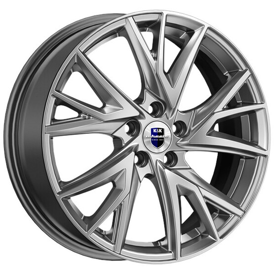 Диск K&K Кайлас 18x6.50 5x114.30 ET38 DIA67.10 ДАРК ПЛАТИНУМ