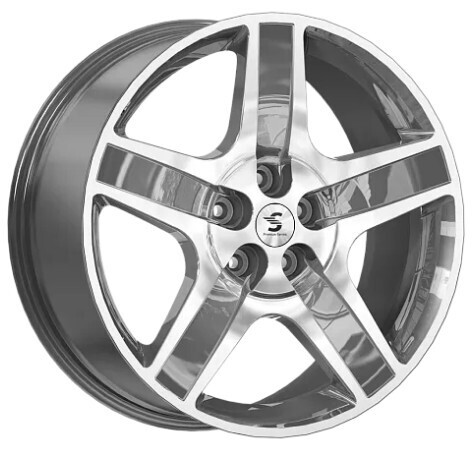 Диск Premium Series Кр008 20x8.50 5x120 ET47 DIA66.10 DIAMOND GLOSS GRAPHITE