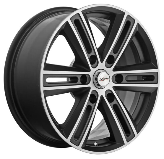 Диск X'trike X-124 17x7.50 6x139.70 ET36 DIA100.10 BKM/FP