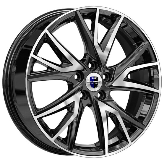 Диск K&K Кайлас 18x6.50 5x114.30 ET48 DIA67.10 ЧЕРНЫЙ