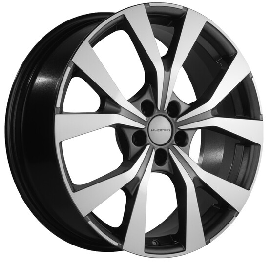 Диск Khomen 1906 19x7 5x108 ET45 DIA65.10 GRAY-FP