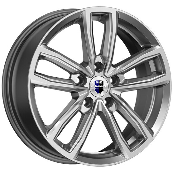 Диск K&K Каланг 17x6.50 5x114.30 ET38 DIA67.10 ДАРК ПЛАТИНУМ