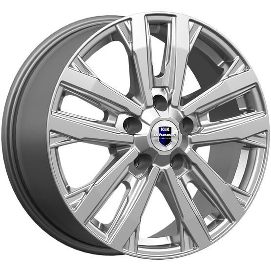 Диск K&K Мичиган 18x8 5x150 ET60 DIA110.10 ДАРК ПЛАТИНУМ