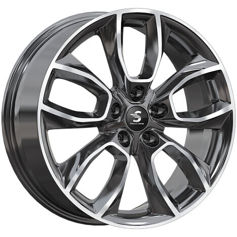 Диск Premium Series Кр001 18x7.50 5x114.30 ET45 DIA66.10 DIAMOND BLACK GRIS