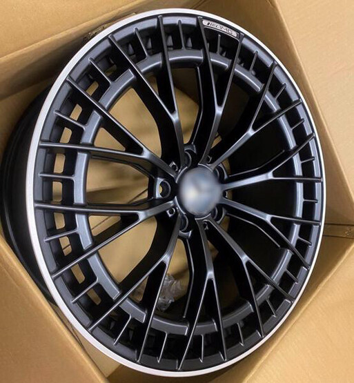 Диск Replica Fr Ft607 20x9.50 5x112 ET35 DIA66.60 SATIN BLACK MACHINED LIP