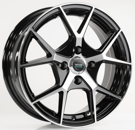 Диск Megami Mgm-18 15x6 4x100 ET40 DIA60.10 BKF