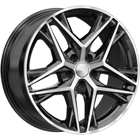 Диск Скад Челси 18x8 5x114.30 ET50 DIA67.10 АЛМАЗ ГРАФИТ