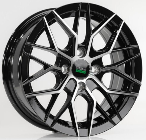 Диск Megami Mgm-27 14x6 4x100 ET35 DIA73.10 BKF