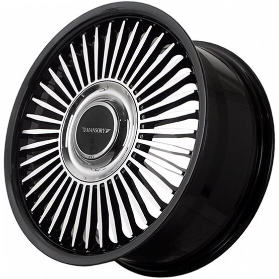 Диск Ff Rew026 17x7.50 5x112 ET35 DIA73.10 BLACK MACHINED FACE