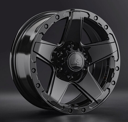 Диск Ls Wheels Ls 1284 17x8 6x139.70 ET30 DIA100.10 BK