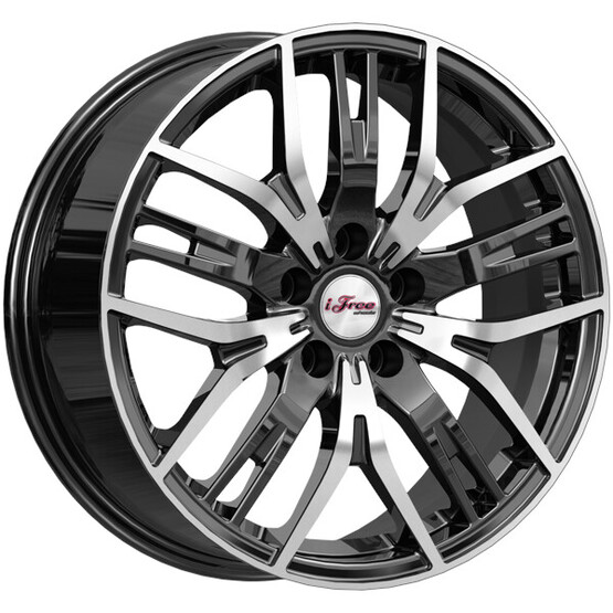 Диск Ifree Аскет 17x7 5x108 ET40 DIA65.10 БЛЭК ДЖЕК