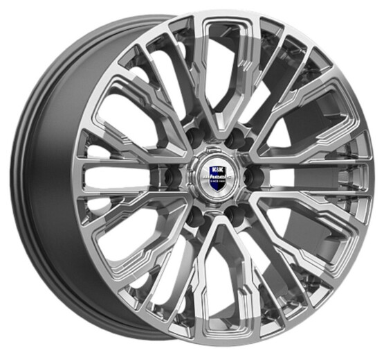 Диск K&K Кортес 19x8.50 6x139.70 ET36 DIA100.10 ДАРК ПЛАТИНУМ