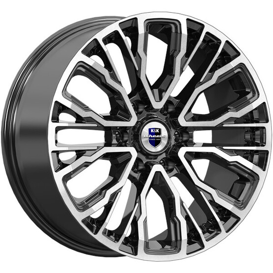 Диск K&K Кортес 19x8.50 6x139.70 ET24 DIA77.90 АЛМАЗ ЧЕРНЫЙ