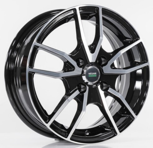 Диск Megami Mgm-20Ff 16x6.50 4x100 ET50 DIA60.10 BKF