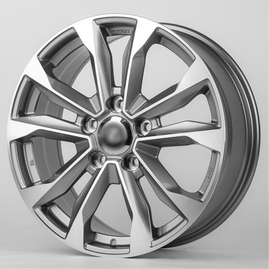 Диск Replica Nn 1151X-Ct388 21x8.50 5x150 ET54 DIA110.10 ГРАФИТ + ПОЛИРОВАННЫЕ СПИЦЫ