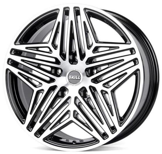 Диск Skill Sl351 21x9 5x108 ET35 DIA63.30 ЧЁРНЫЙ ГЛЯНЦЕВЫЙ