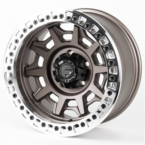 Диск Fuel 2628-Sf058 17x9 5x150 ET-32 DIA110.10 БРОНЗА МАТОВАЯ + ПОЛИРОВАННЫЙ БЕДЛОК