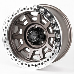 Диск Fuel 2628-Sf058 17x9 5x127 ET-32 DIA71.50 БРОНЗА МАТОВАЯ + ПОЛИРОВАННЫЙ БЕДЛОК