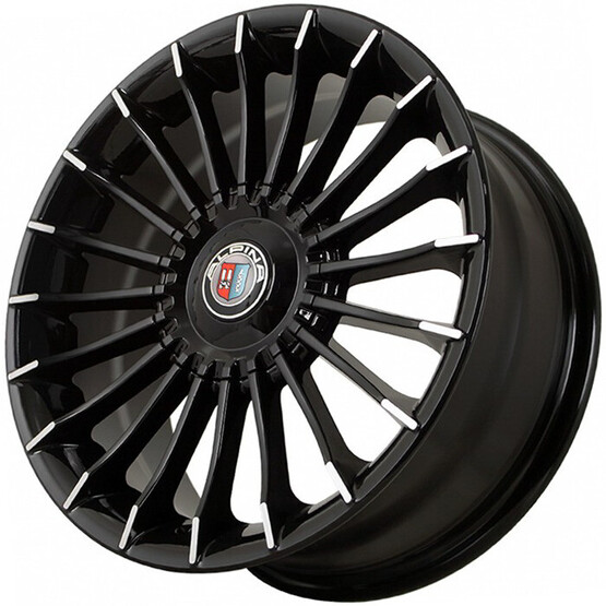 Диск Ff L169 16x7 4x98 ET35 DIA73.10 BLACK POLISH