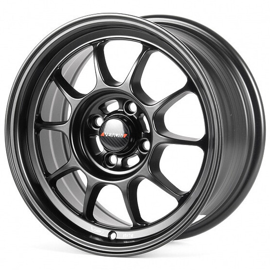 Диск Lenso 1247X 17x8 5x114.30 ET35 DIA73.10 ЧЕРНЫЙ МАТОВЫЙ