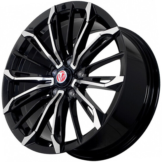 Диск Ff Sh7083 18x8 5x114.30 ET40 DIA73.10 BLACK MACHINED FACE