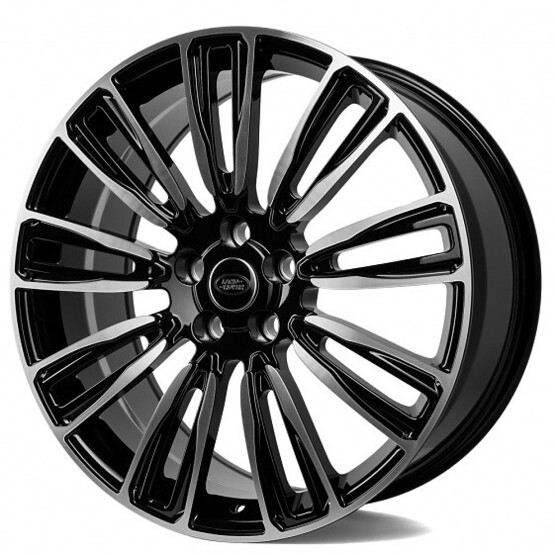 Диск Ptracing Fg405X 21x9.50 5x120 ET45 DIA72.56 ЧЕРНЫЙ + ПОЛИРОВАННЫЕ СПИЦЫ