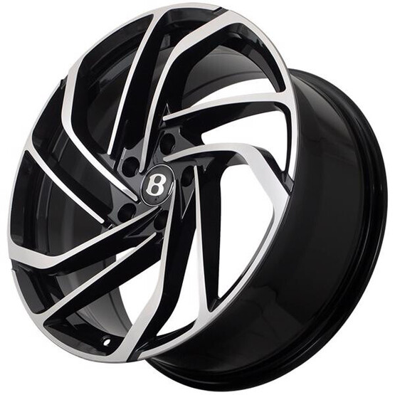 Диск Ff Fbx104 16x7 5x114.30 ET35 DIA73.10 BLACK MACHINE FACE