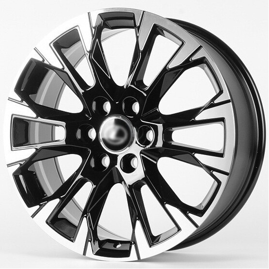 Диск Replica Nn Fc3159 20x8 6x139.70 ET55 DIA95.10 ЧЕРНЫЙ + ПОЛИРОВАННЫЕ СПИЦЫ