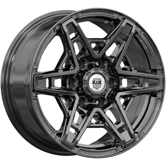 Диск K&K Блэкберн 17x8 6x139.70 ET25 DIA77.90 КВАРЦ