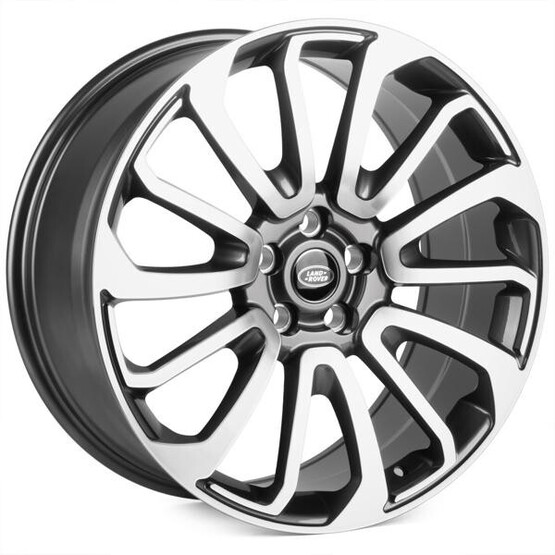 Диск Ptracing Fg085X-Cs412 20x9 5x120 ET45 DIA72.56 ГРАФИТ + ПОЛИРОВАННЫЕ СПИЦЫ