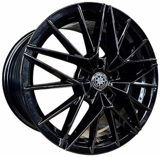 Диск Vive V-16 17x7.50 5x114.30 ET38 DIA73.10 GLOSS BLACK