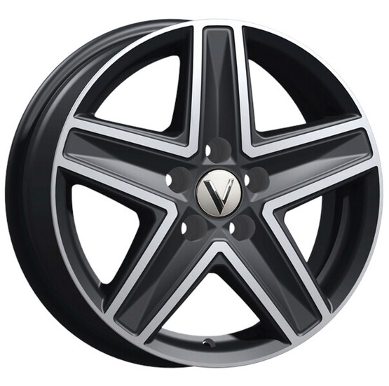 Диск Вектор B237 16x6.50 5x108 ET42 DIA65.10 АЛМАЗ ЧЕРНЫЙ